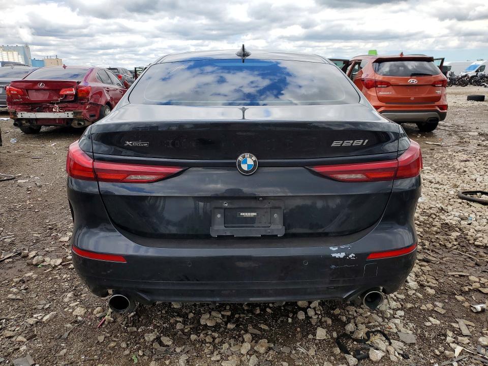 2021 BMW 2er VIN WBA73AK06M7H43249 COPART salvage auction — FRONT END, Il - Certificate Of Title (P), sold $9,700 on 2026-07-29 (photo 6)