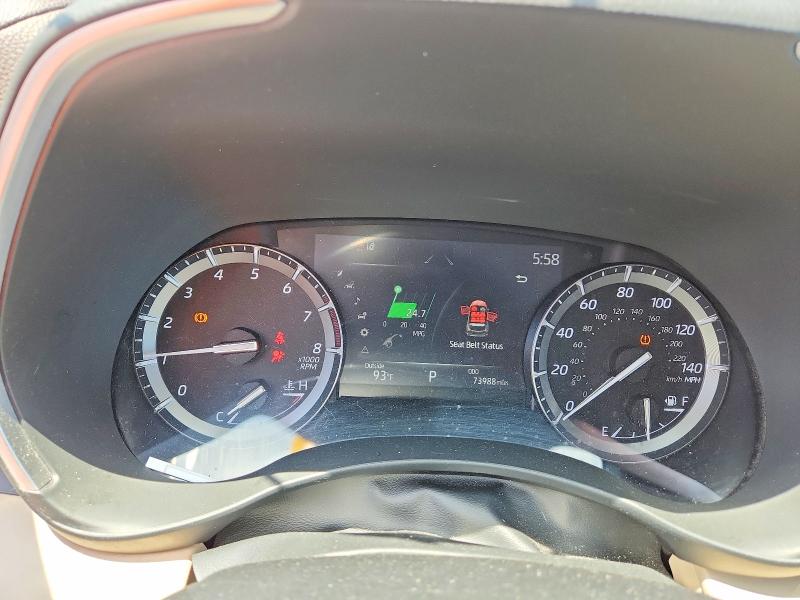 2020 Toyota Highlander VIN 5TDGZRAH2LS001908 COPART salvage auction — SIDE, Sc - Cert Of Title-Salvage, sold $8,300 on 2026-08-21 (photo 9)