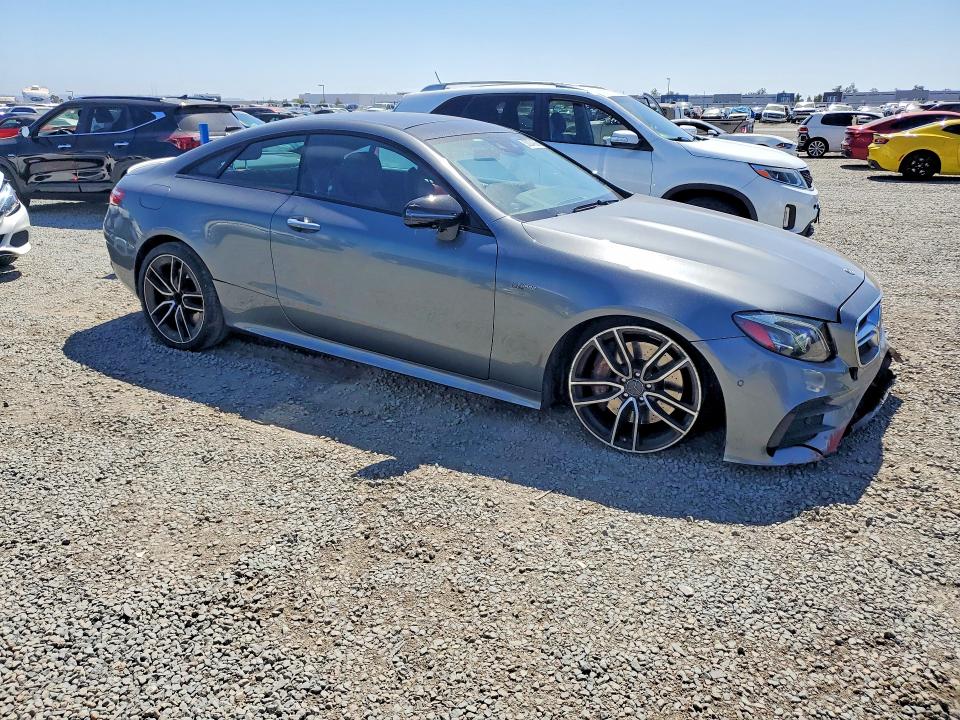 2019 Mercedes-benz E-klasse amg VIN WDD1J6BB9KF087437 COPART salvage auction — FRONT END, Ca - Salvage Certificate, sold $18,400 on 2026-07-31 (photo 4)