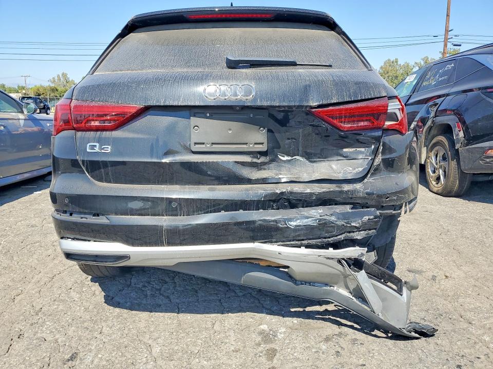 2021 Audi Q3 VIN WA1AUCF3XM1132169 COPART salvage auction — REAR END, Ca - Salvage Certificate (P), sold $6,200 on 2026-07-09 (photo 6)