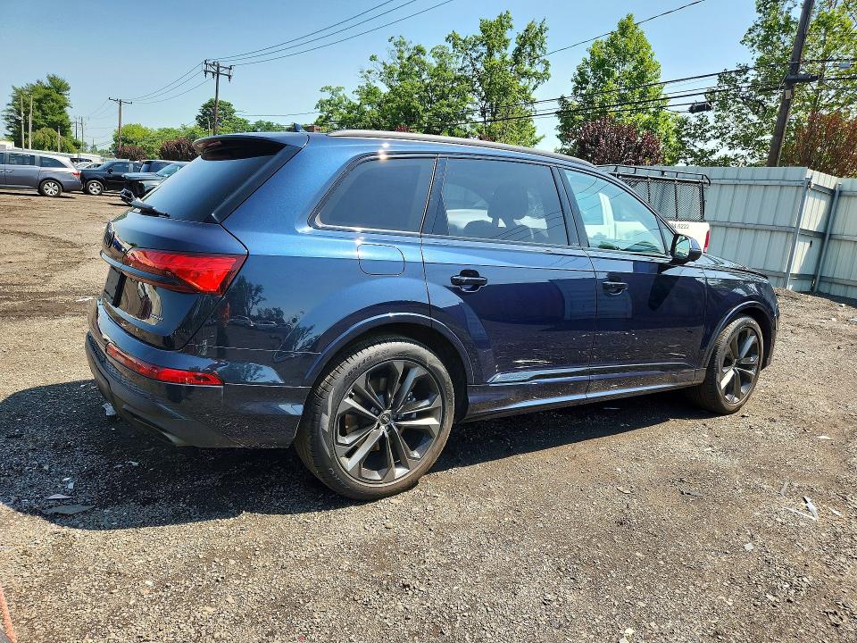 2025 Audi Q7 VIN WA1LVBF76SD027062 COPART salvage auction — FRONT END, Ct - Cert Of Title-Salvage, sold $28,000 on 2026-07-07 (photo 3)