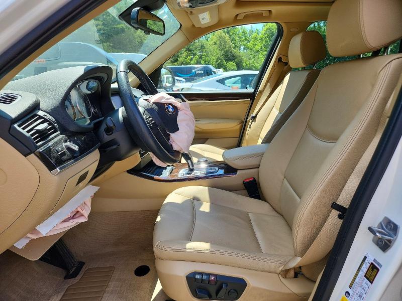 2016 BMW VIN 5UXWX9C55G0D66548 COPART salvage auction — FRONT END, Md - Cert Of Salvage > 75% Damage, sold $1,750 on 2026-07-10 (photo 7)