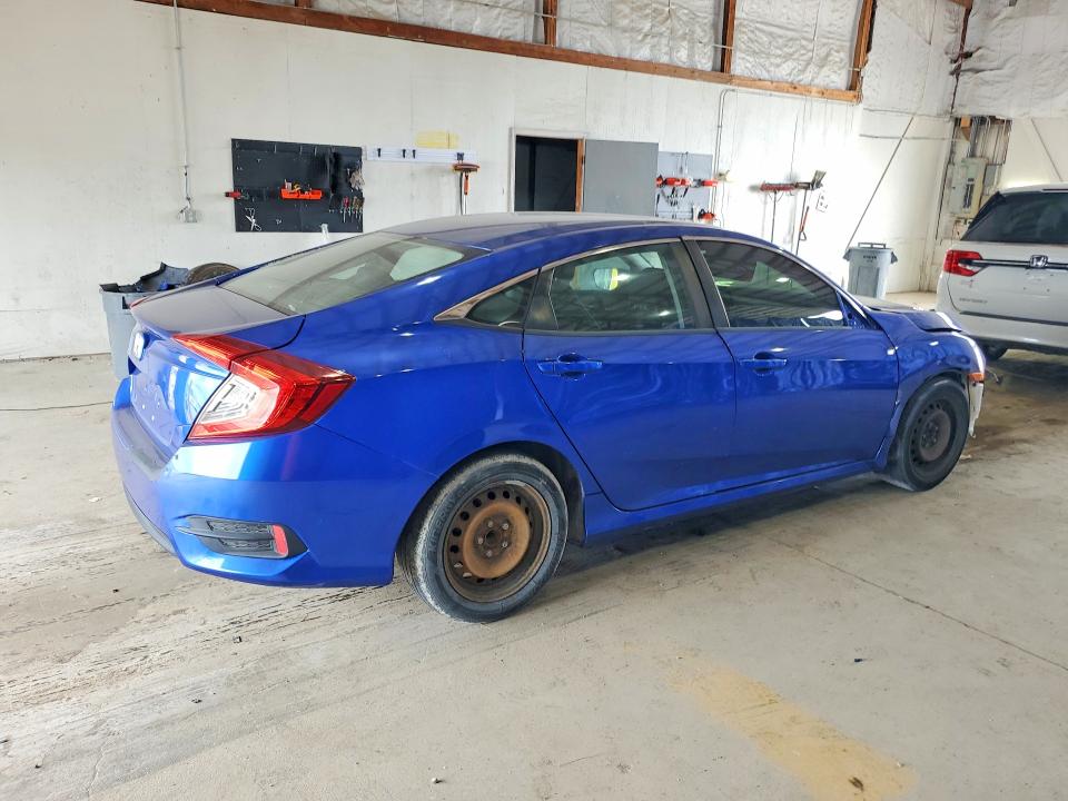 2016 Honda Civic VIN 19XFC2F54GE046951 COPART salvage auction — FRONT END, Oh - Certificate Of Title (P), sold $2,950 on 2026-07-28 (photo 3)