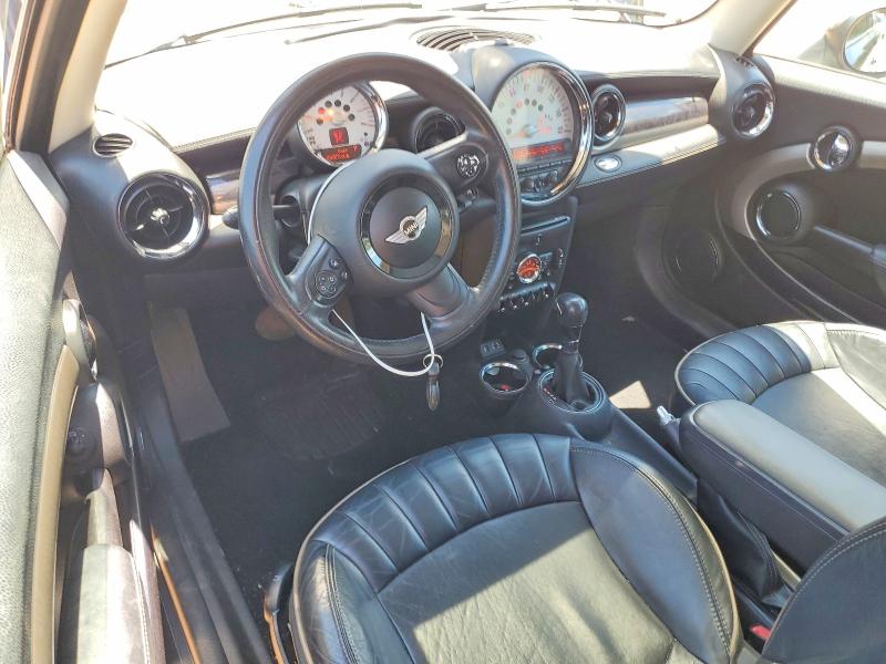 2013 Mini VIN WMWZF3C53DT491390 COPART salvage auction — FRONT END, Nc - Salvage Certificate Of Title, sold $175 on 2026-07-27 (photo 8)