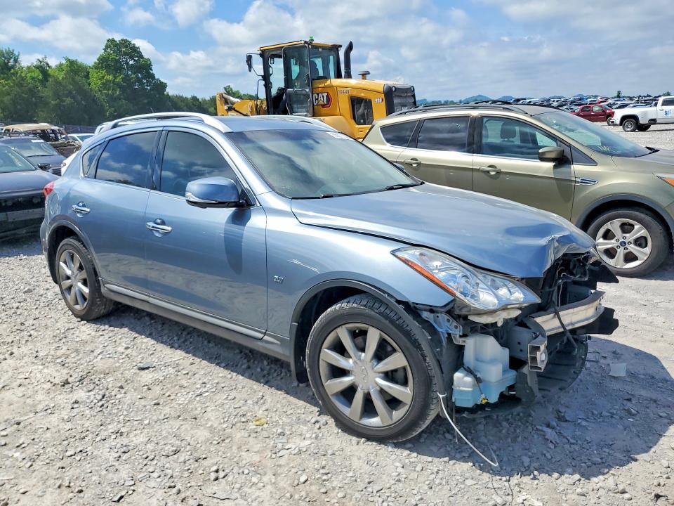 2016 Infiniti VIN JN1BJ0RP0GM235185 COPART salvage auction — FRONT END, Tn - Salvage Certificate, sold $1,900 on 2026-07-28 (photo 4)