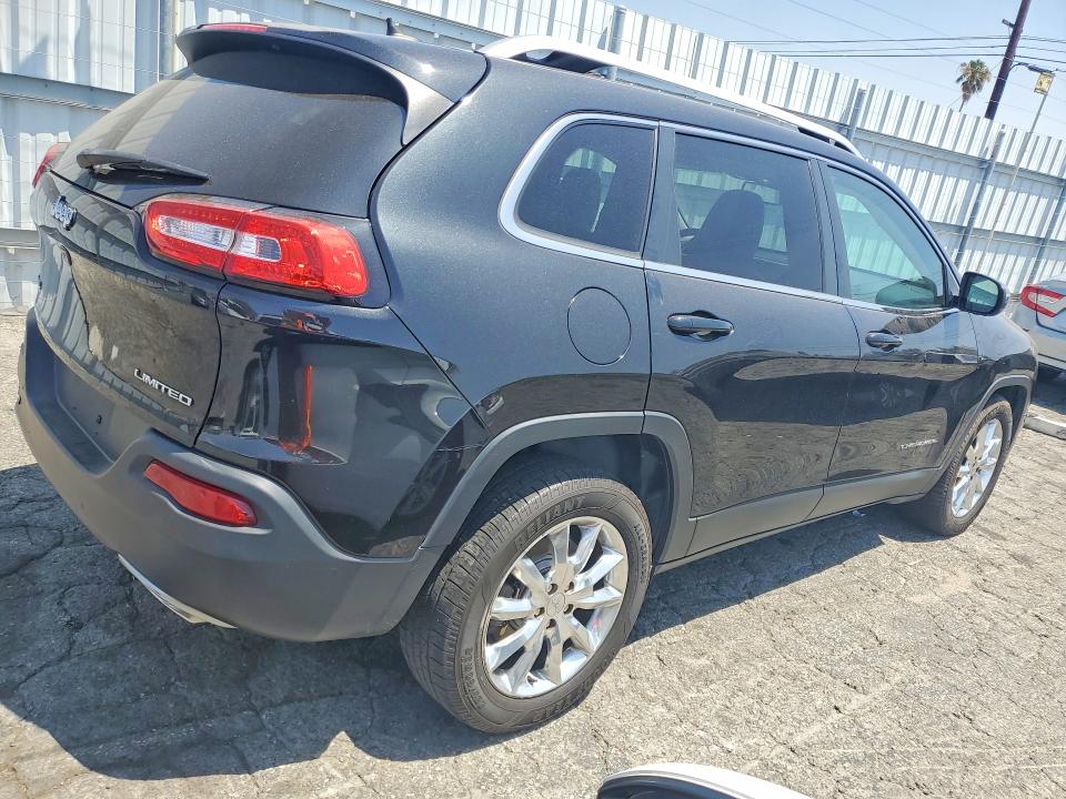2015 Jeep Cherokee VIN 1C4PJMDS2FW699099 COPART salvage auction — FRONT END, Ca - Salvage Certificate, sold $1,200 on 2026-07-02 (photo 3)