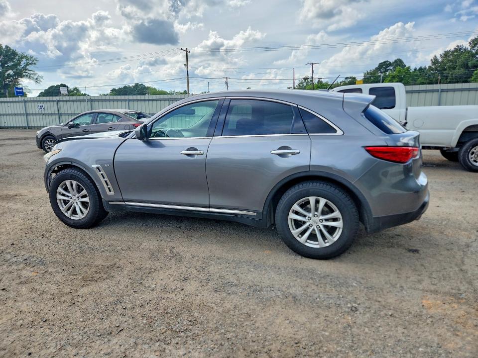 2017 Infiniti Qx70 VIN JN8CS1MU3HM142166 COPART salvage auction — FRONT END, La - Cert Of Title-Salvage, sold $500 on 2026-07-23 (photo 2)