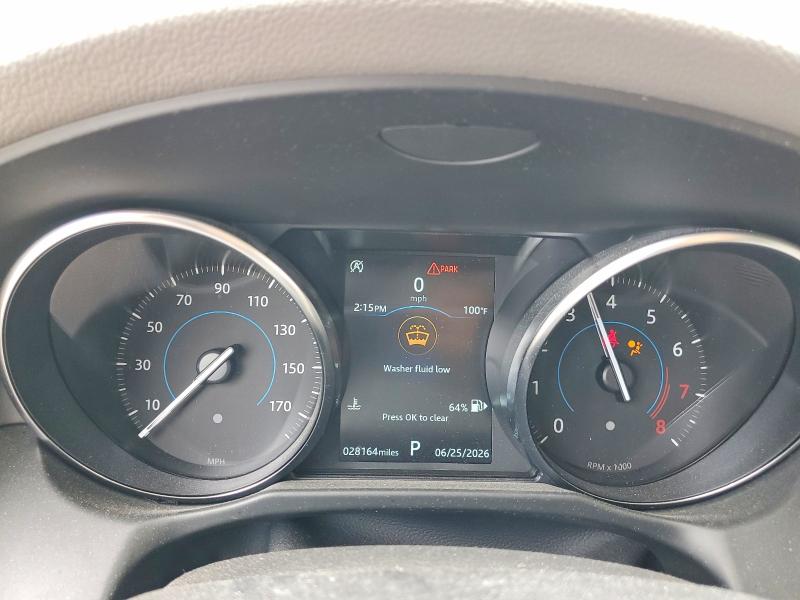 2020 Jaguar VIN SAJBD4FX7LCY83172 COPART salvage auction — FRONT END, Tx - Salvage Vehicle Title, sold $2,500 on 2026-07-27 (photo 9)