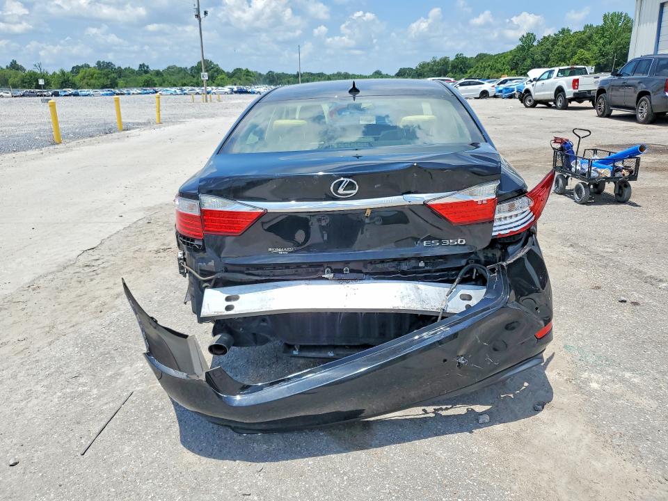 2014 Lexus ES VIN JTHBK1GG1E2146350 COPART salvage auction — REAR END, AL - CERT OF TITLE-SALVAGE TITLE, sold $1,900 on 2026-07-30 (photo 6)