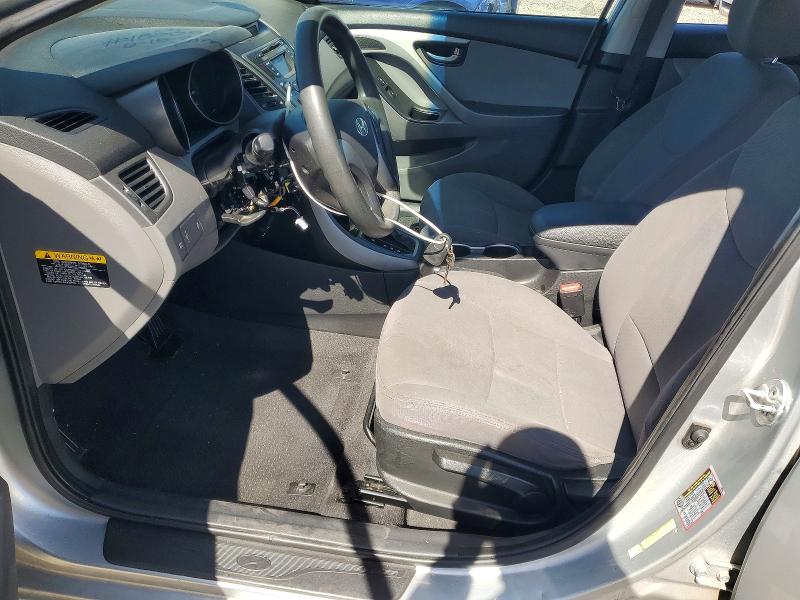 2014 Hyundai Elantra VIN 5NPDH4AE6EH495486 COPART salvage auction — VANDALISM, Ca - Salvage Certificate, sold $1,850 on 2026-07-09 (photo 7)