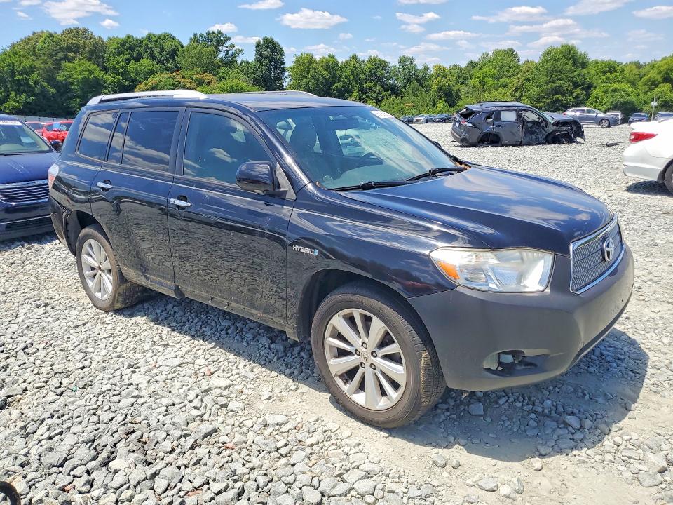 2008 Toyota Highlander hybrid VIN JTEEW44A382009673 COPART salvage auction — MECHANICAL, Mt - Dealer Only Clean Title, sold $1,050 on 2026-07-15 (photo 4)