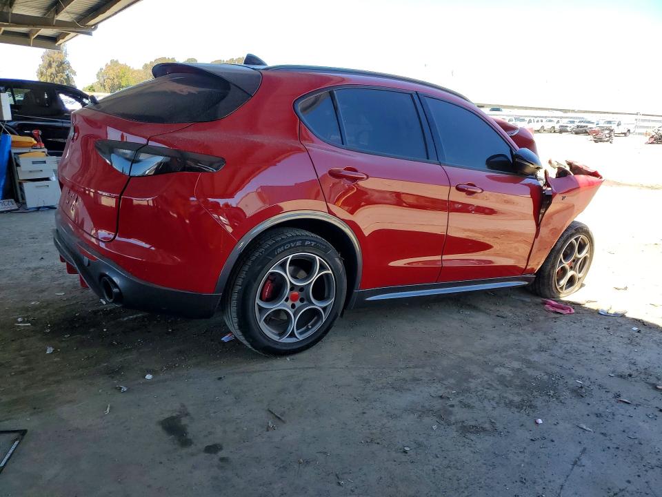 2022 Alfa romeo VIN ZASPAKBN6N7D30263 COPART salvage auction — FRONT END, Ca - Salvage Certificate, sold $15 on 2026-07-28 (photo 3)