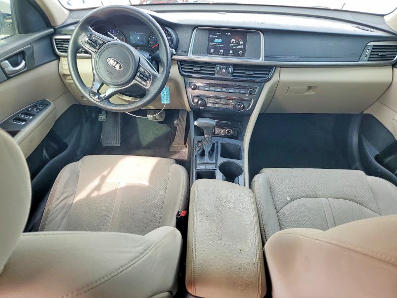 2018 Kia Optima VIN 5XXGT4L39JG271416 COPART salvage auction — MECHANICAL, FL - CERTIFICATE OF TITLE, sold $750 on 2026-07-31 (photo 8)