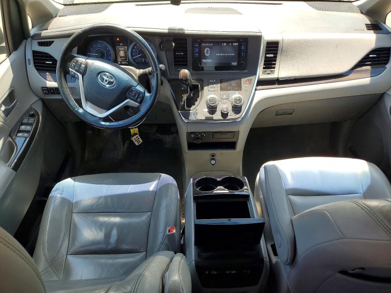 2016 Toyota Sienna VIN 5TDDK3DC2GS140799 COPART salvage auction — REAR END, Oh - Cert Of Title-Salvage, sold $3,600 on 2026-07-09 (photo 8)