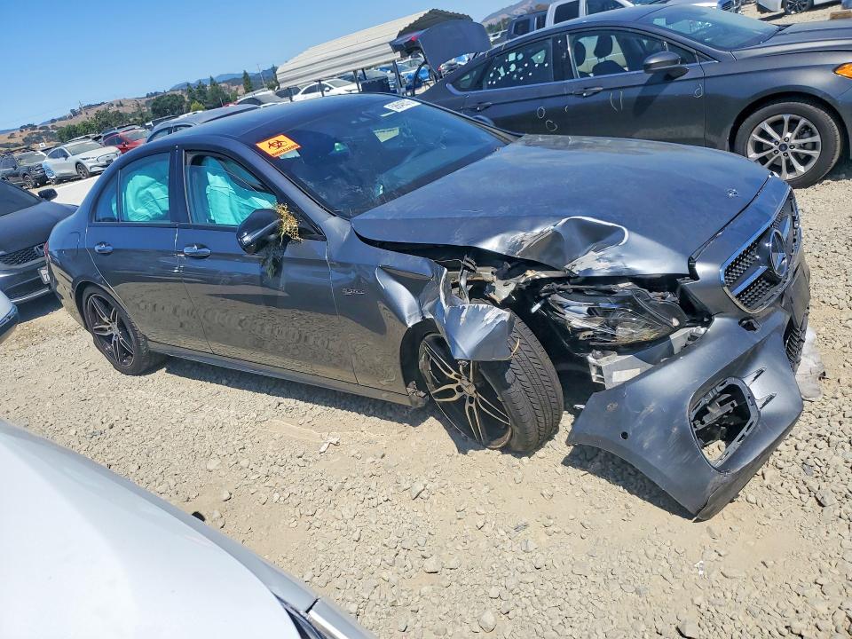 2018 Mercedes-benz E-klasse amg VIN WDDZF6EB0JA403643 COPART salvage auction — FRONT END, Ca - Salvage Certificate, sold $4,950 on 2026-07-14 (photo 4)