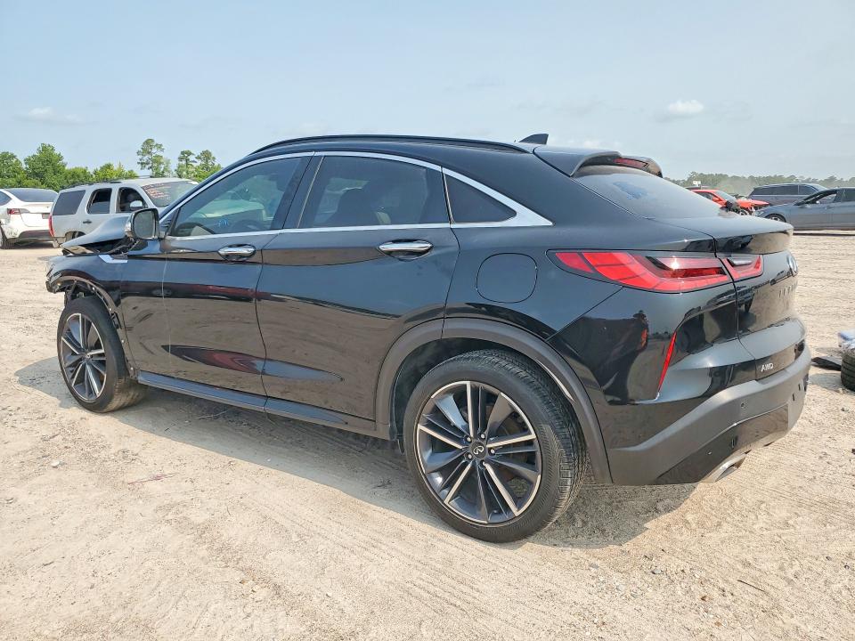 2024 Infiniti Qx55 VIN 3PCAJ5JR0RF107561 COPART salvage auction — FRONT END, Tx - Salvage Vehicle Title, sold $10,700 on 2026-07-02 (photo 2)