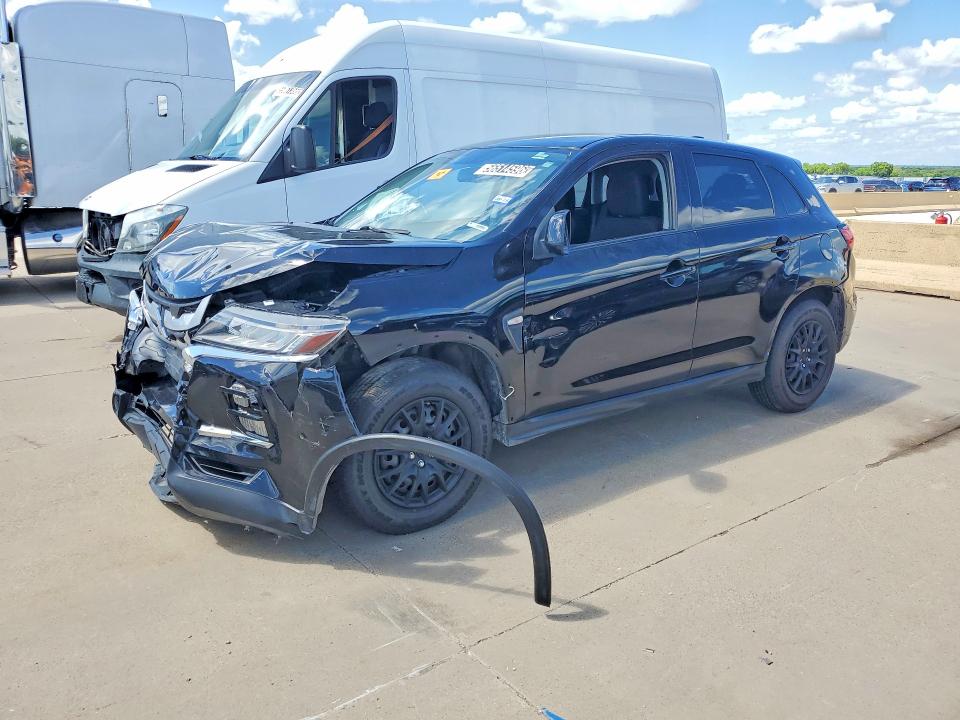 2023 Mitsubishi Outlander sport VIN JA4ARUAU7PU011450 COPART salvage auction — FRONT END, TX - CERTIFICATE OF TITLE, sold $3,100 on 2026-07-16 (photo 1)