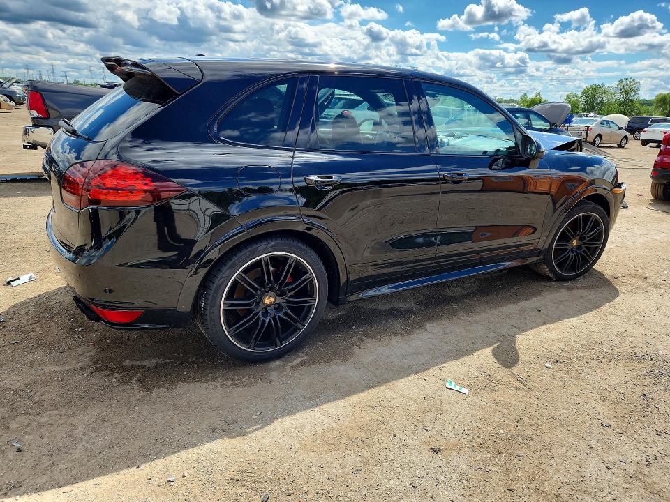 2014 Porsche Cayenne VIN WP1AD2A23ELA74263 COPART salvage auction — FRONT END, Il - Salvage Certificate, sold $2,950 on 2026-08-10 (photo 3)