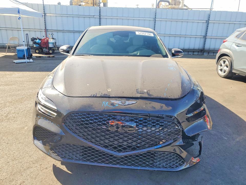 2026 Genesis G70 VIN KMTG14SC5TU161579 COPART salvage auction — FRONT END, Ca - Salvage Certificate, sold $9,500 on 2026-07-27 (photo 5)