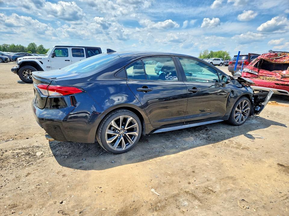 2021 Toyota VIN 5YFP4MCE2MP091995 COPART salvage auction — FRONT END, Va - Cert Of Title - Salvage, sold $3,350 on 2026-07-22 (photo 3)