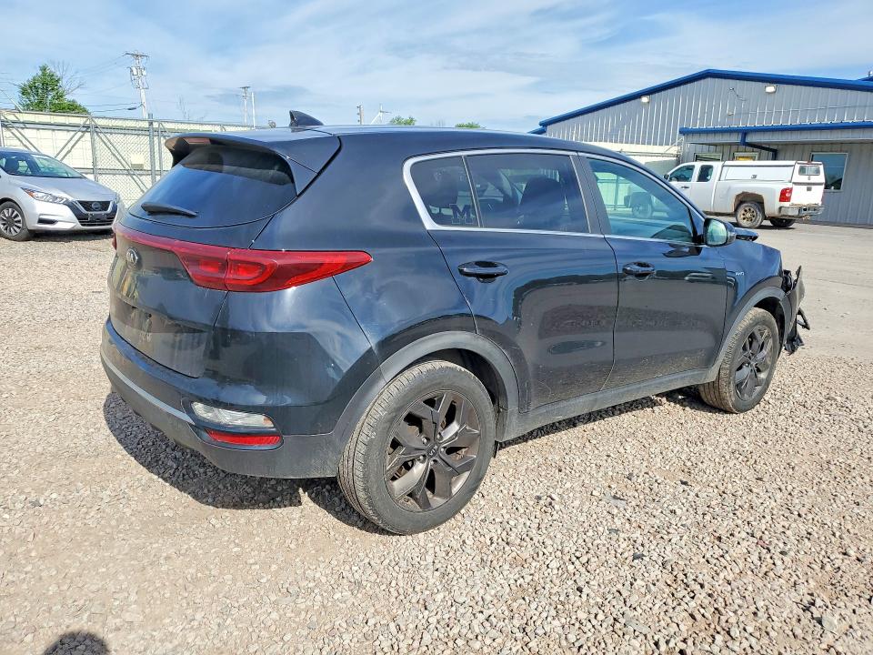 2022 Kia Sportage VIN KNDPMCAC1N7951075 COPART salvage auction — FRONT END, Salvage Title, sold $4,000 on 2026-07-13 (photo 3)