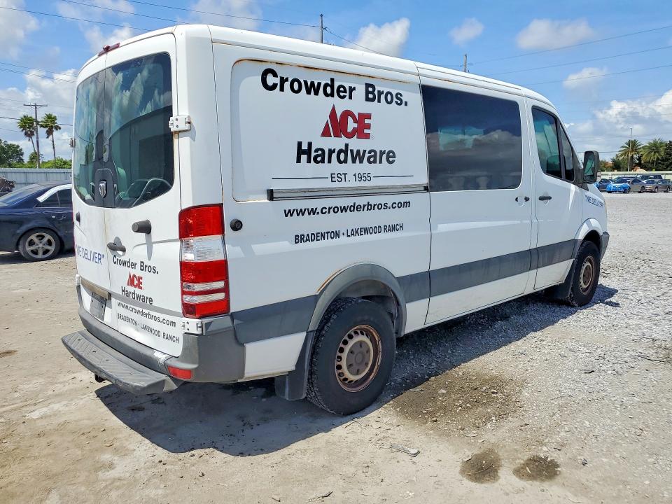 2008 Dodge Sprinter VIN WD0PE745485251169 COPART salvage auction — FRONT END, FL - CERT OF TITLE SLVG REBUILDABLE, sold $2,900 on 2026-07-14 (photo 3)