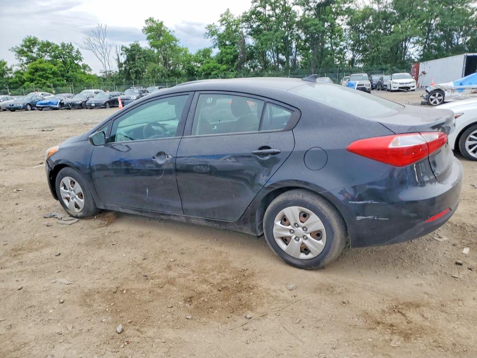 2015 Kia VIN KNAFK4A63F5320629 COPART salvage auction — VANDALISM, Md - Cert Of Salvage > 75% Damage, sold $950 on 2026-07-21 (photo 2)