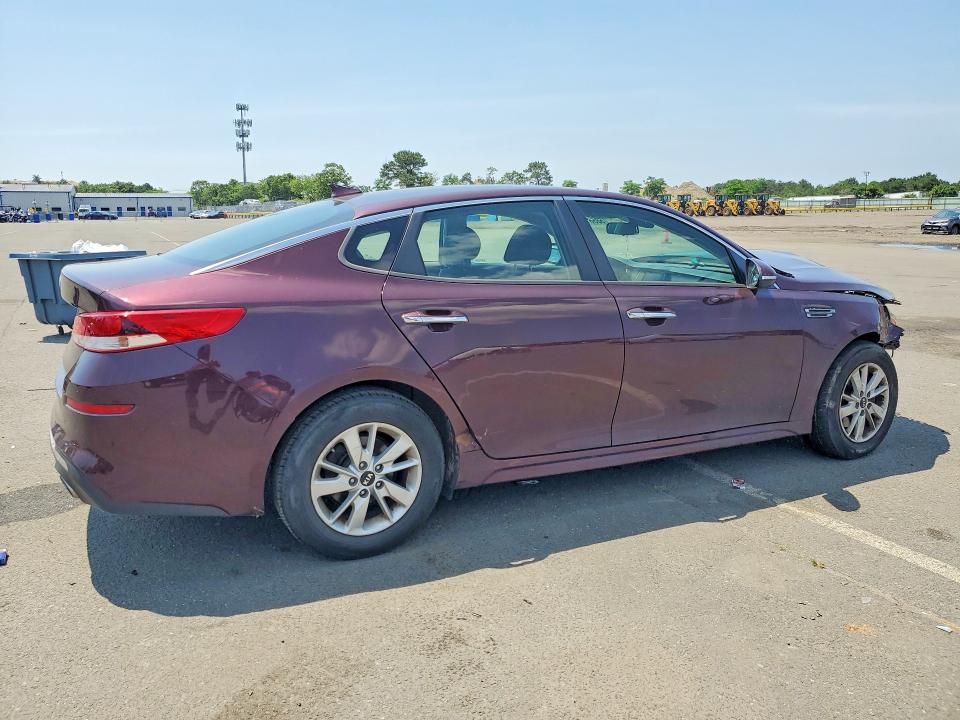 2019 Kia Optima VIN 5XXGT4L30KG276814 COPART salvage auction — FRONT END, Ny - Mv-907A Salvage Certificate, sold $900 on 2026-07-13 (photo 3)