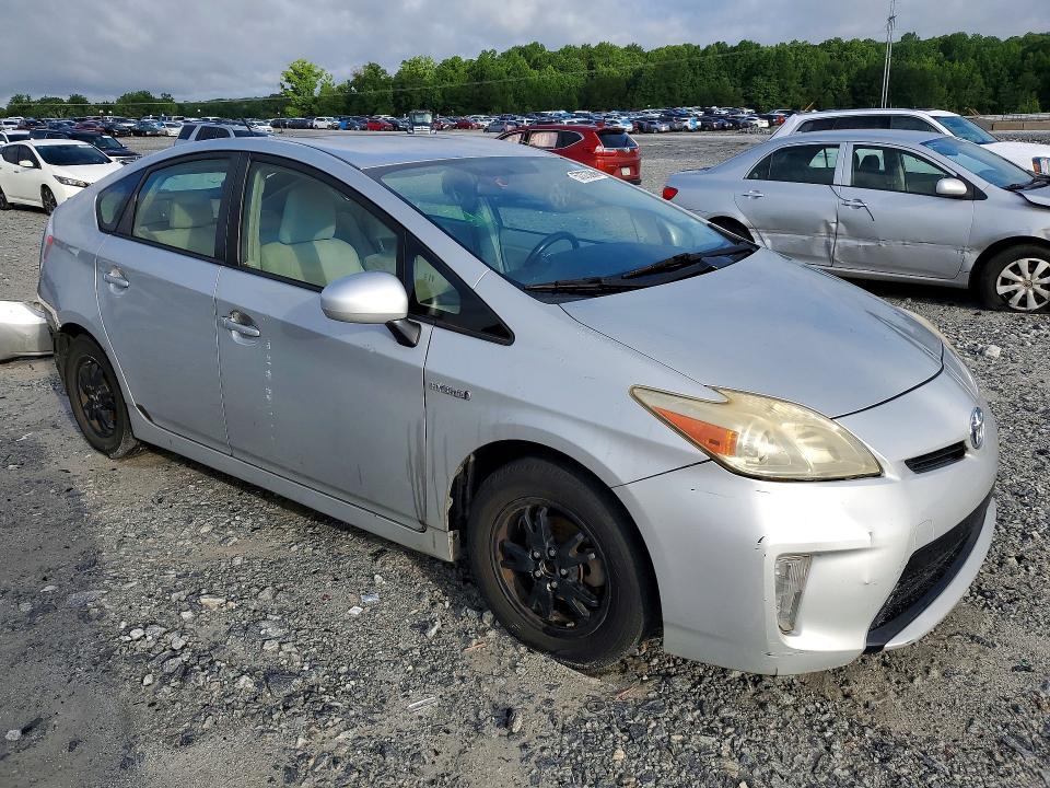 2014 Toyota Prius VIN JTDKN3DU7E0389008 COPART salvage auction — REAR END, Ga - Cert Of Title-Salvage, sold $300 on 2026-07-29 (photo 4)