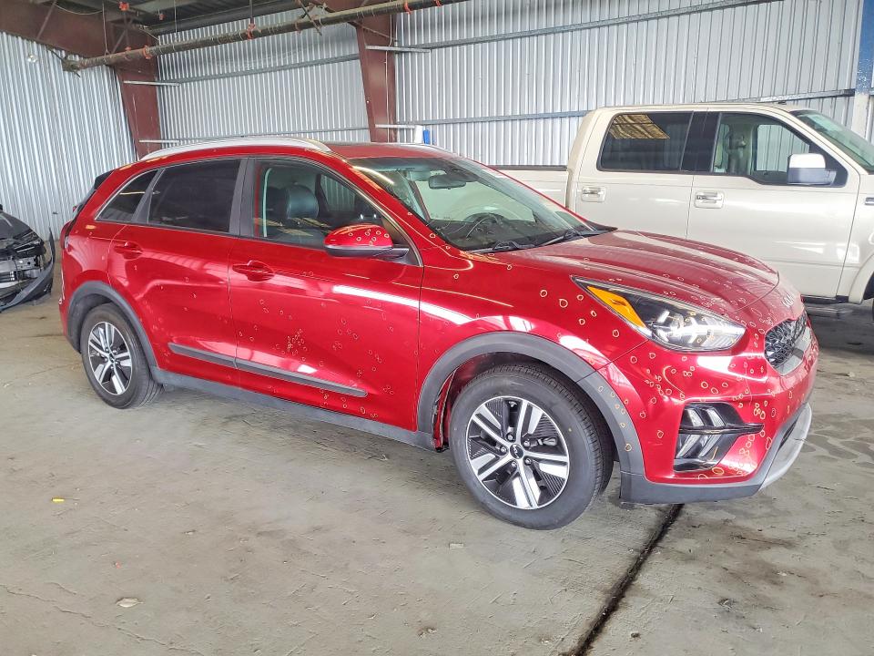 2022 Kia Niro VIN KNDCB3LC4N5546308 COPART salvage auction — VANDALISM, Ca - Salvage Certificate, sold $3,100 on 2026-07-09 (photo 4)