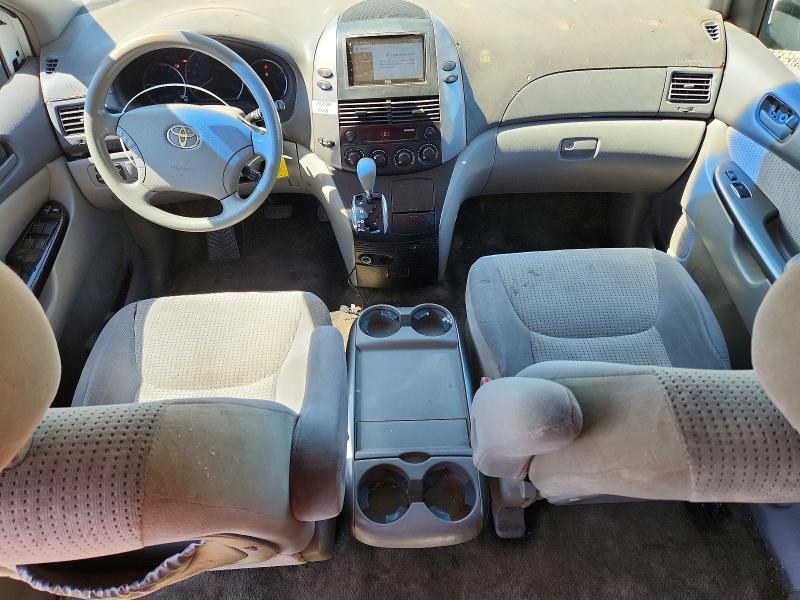 2007 Toyota Sienna VIN 5TDZK23C27S038324 COPART salvage auction — MINOR DENT/SCRATCHES, Tx - Certificate Of Title, sold $675 on 2026-07-09 (photo 8)