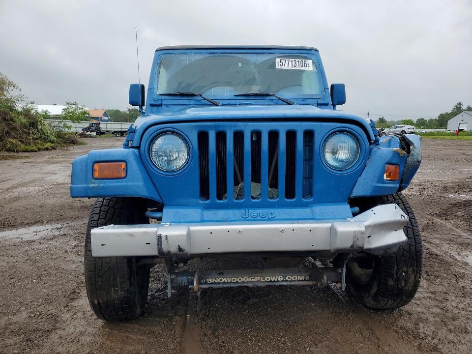 2002 Jeep Wrangler / VIN 1J4FA29P02P769458 COPART salvage auction — VANDALISM, OH - CERT OF TITLE-SALVAGE, sold $500 on 2026-07-02 (photo 5)