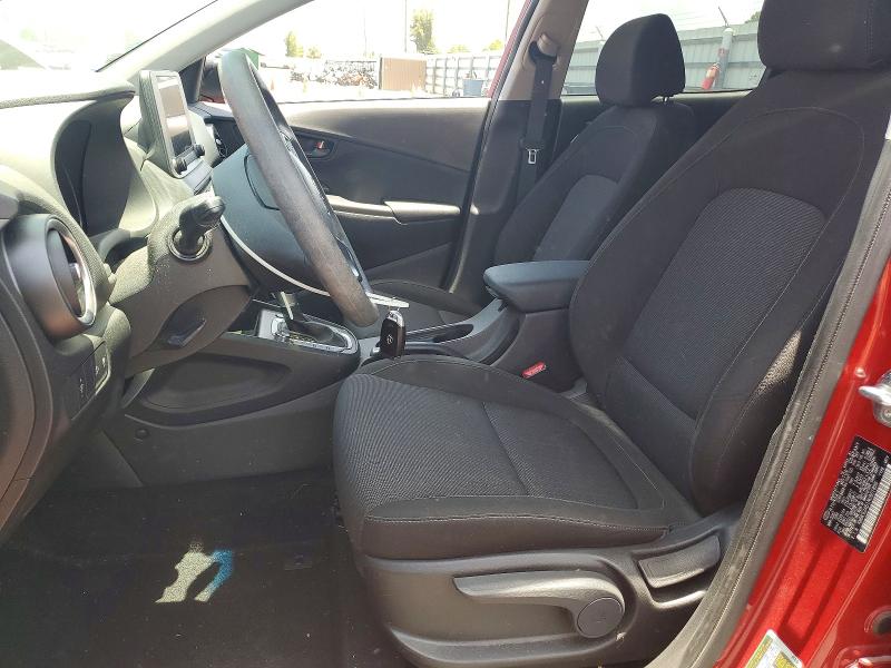 2022 Hyundai Kona VIN KM8K62AB1NU901859 COPART salvage auction — FRONT END, Fl - Cert Of Title Slvg Rebuildable, sold $4,400 on 2026-07-13 (photo 7)