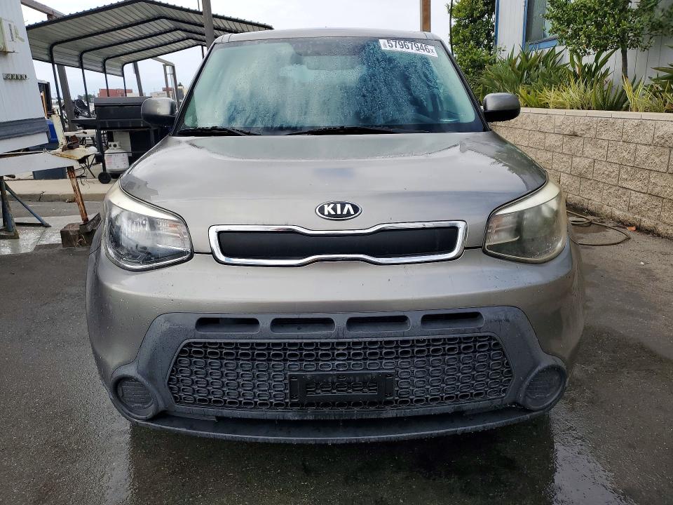 2016 Kia Soul VIN KNDJN2A20G7374658 COPART salvage auction — NORMAL WEAR, Ca - Dis/Dlr/Exp Only Lien Papers, sold $525 on 2026-07-22 (photo 5)