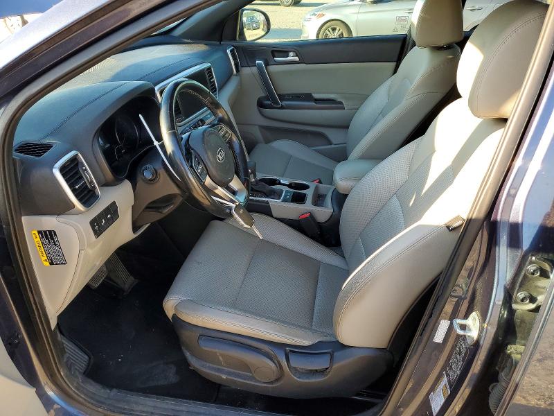 2021 Kia Sportage VIN KNDP63AC2M7922676 COPART salvage auction — REAR END, Ca - Salvage Certificate, sold $2,700 on 2026-07-10 (photo 7)
