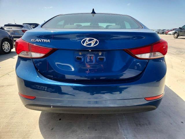 2014 Hyundai Elantra VIN KMHDH4AE1EU113947 COPART salvage auction — FRONT END, Tx - Salvage Vehicle Title, sold $2,500 on 2026-07-16 (photo 6)