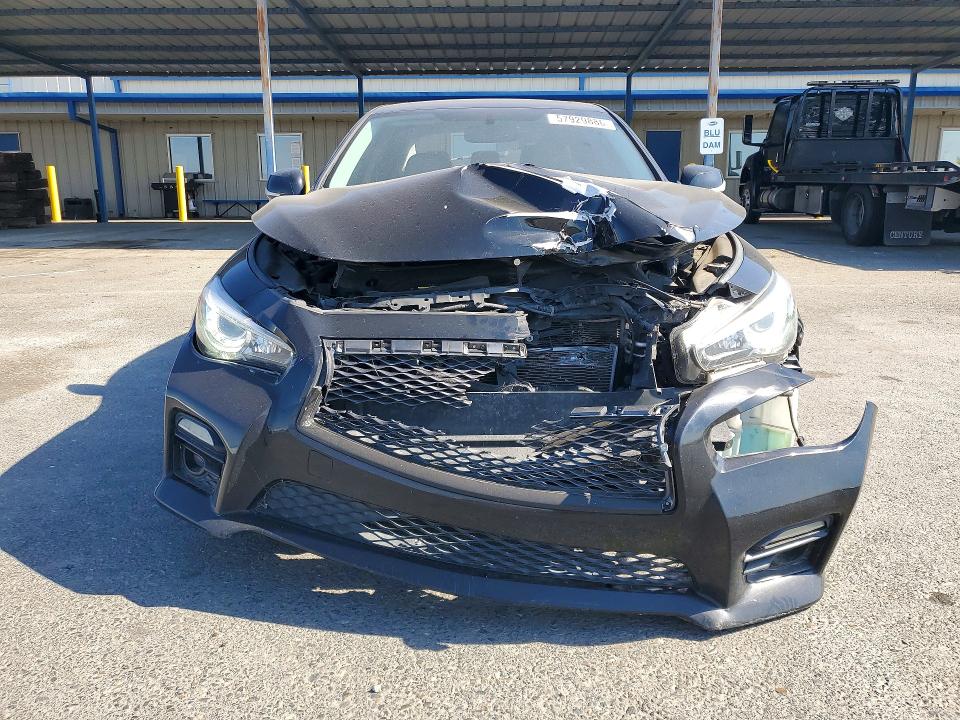 2016 Infiniti VIN JN1FV7AP0GM420797 COPART salvage auction — REAR END, Ca - Salvage Certificate, sold $3,000 on 2026-07-16 (photo 5)
