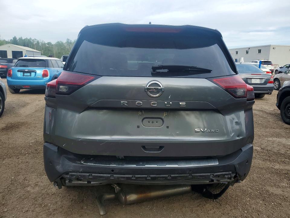 2021 Nissan Rogue VIN 5N1AT3BB0MC806707 COPART salvage auction — REAR END, ON - PERMIT SALVAGE, sold $14,200 on 2026-07-28 (photo 6)