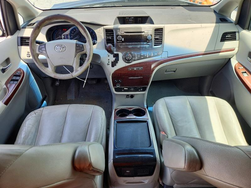 2011 Toyota Sienna VIN 5TDYK3DC9BS085181 COPART salvage auction — FRONT END, Fl - Certificate Of Destruction, sold $1,500 on 2026-07-06 (photo 8)
