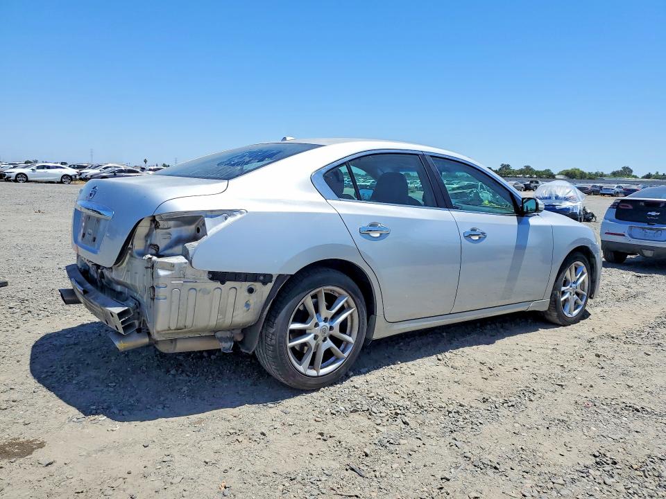2010 Nissan Maxima VIN 1N4AA5AP3AC812084 COPART salvage auction — REAR END, Ca - Salvage Certificate, sold $475 on 2026-07-02 (photo 3)