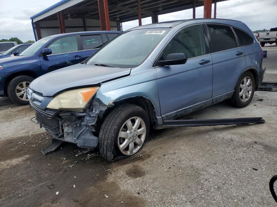 2007 Honda Cr-v VIN JHLRE38567C000591 COPART salvage auction — REAR END, Fl - Cert Of Ttl-Rebuilt&Slvg Rbld, sold $1,000 on 2026-07-07 (photo 1)