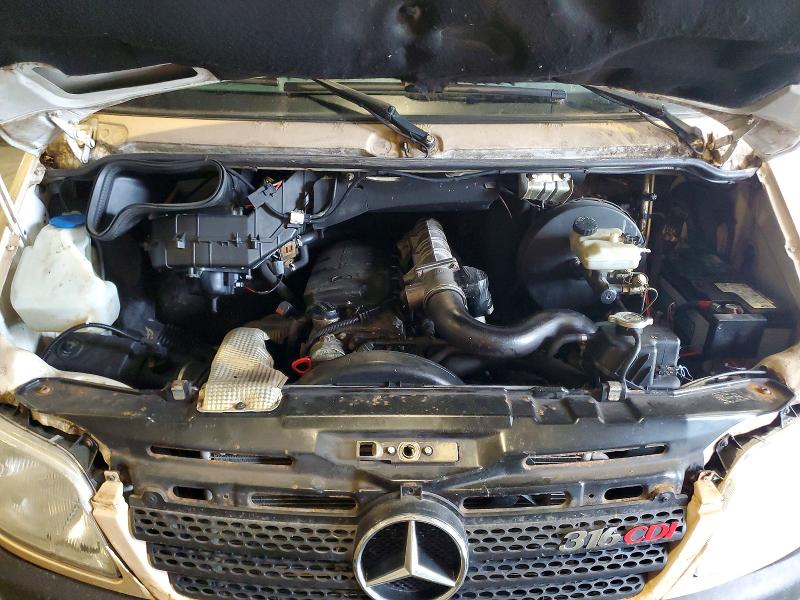2003 Mercedes-benz Sprinter VIN WD2YD641135398418 COPART salvage auction — REAR END, Mn - Cert Of Title-Salvage, sold $35 on 2026-07-27 (photo 7)
