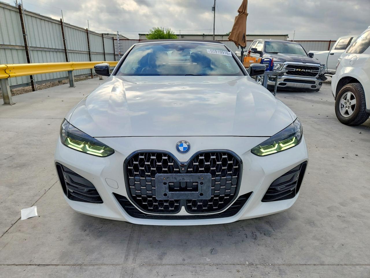 2023 BMW 4 Series VIN WBA23AT06PCM95070 COPART salvage auction — Hail, TX - CERTIFICATE OF TITLE, sold $28,750 on 2026-08-14 (photo 5)