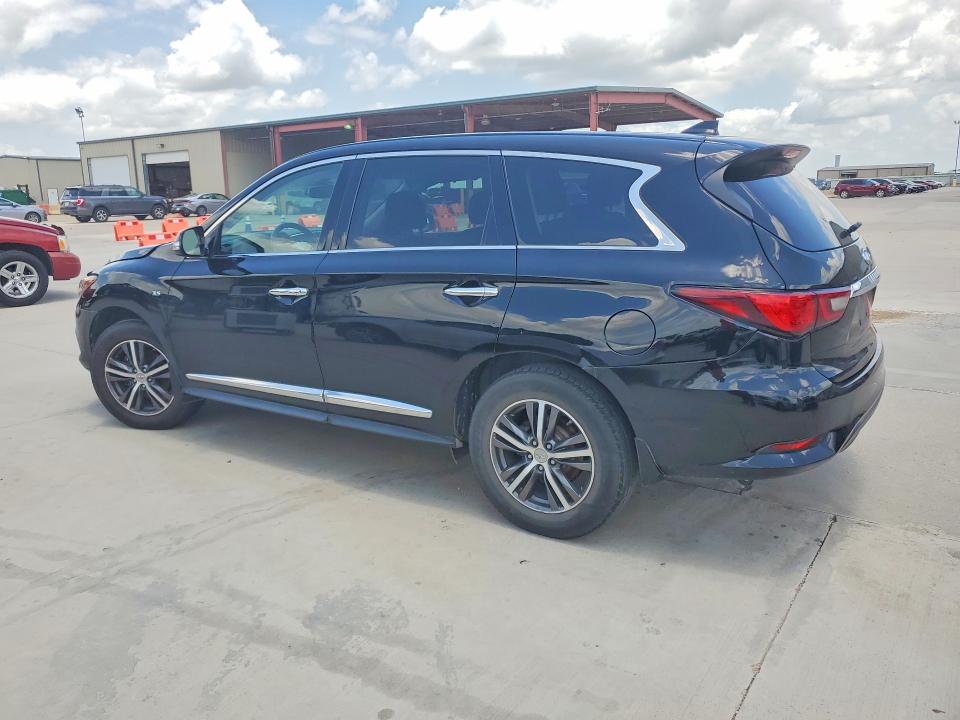 2019 Infiniti Qx60 VIN 5N1DL0MN5KC534249 COPART salvage auction — FRONT END, Tx - Certificate Of Title, sold $2,000 on 2026-07-09 (photo 2)