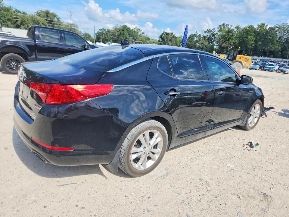 2013 Kia Optima VIN 5XXGN4A71DG120378 COPART salvage auction — FRONT END, Fl - Cert Of Title Slvg Rebuildable, sold $425 on 2026-07-14 (photo 3)