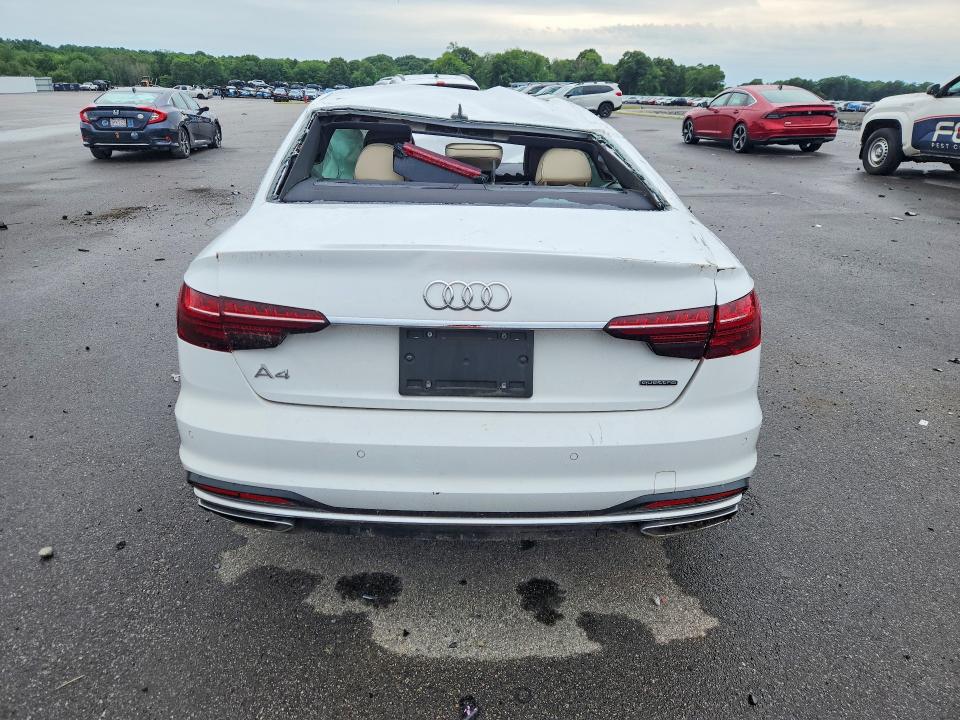 2024 Audi A4 VIN WAUEAAF41RA051871 COPART salvage auction — ROLLOVER, AZ - CERT OF TITLE- NON REPAIR, sold $850 on 2026-07-29 (photo 6)