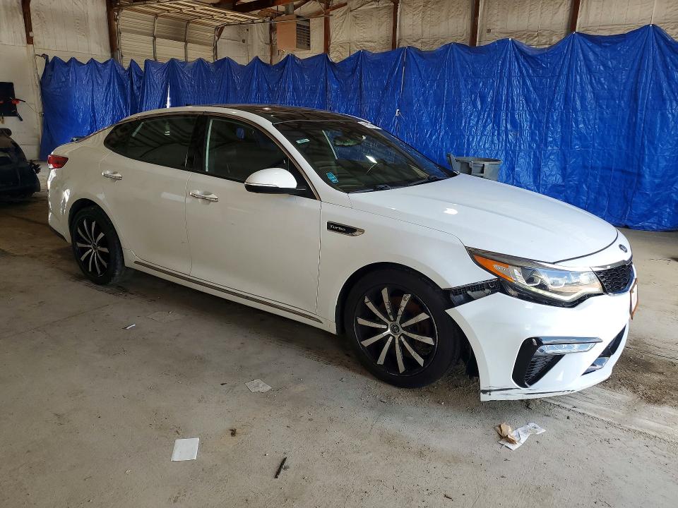 2019 Kia Optima VIN 5XXGV4L21KG340764 COPART salvage auction — FRONT END, OH - CERTIFICATE OF TITLE, sold $3,800 on 2026-07-20 (photo 4)