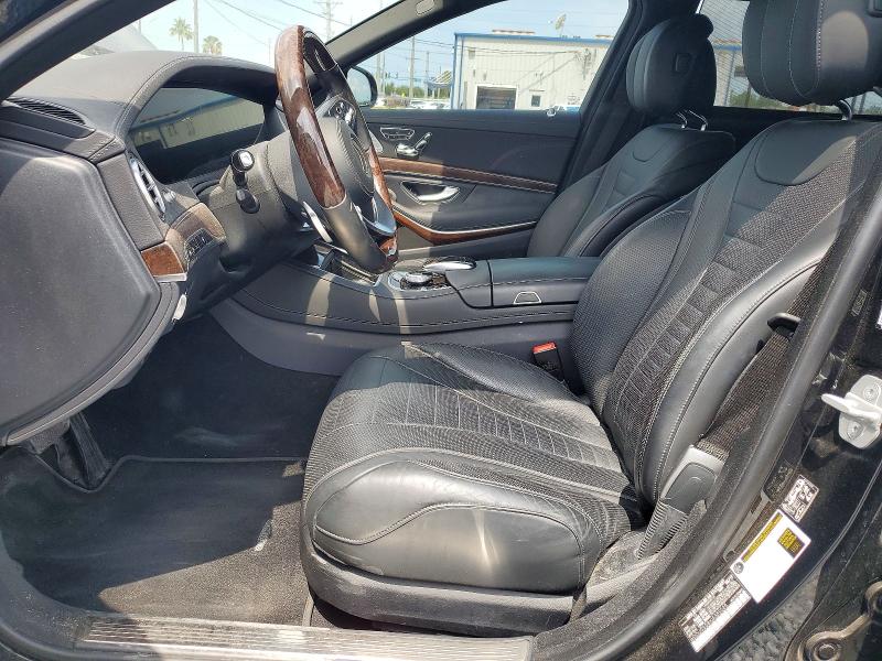 2018 Mercedes-benz S-klasse VIN WDDUG6GBXJA359025 COPART salvage auction — FRONT END, Fl - Cert Of Title Slvg Rebuildable, sold $9,300 on 2026-07-17 (photo 7)