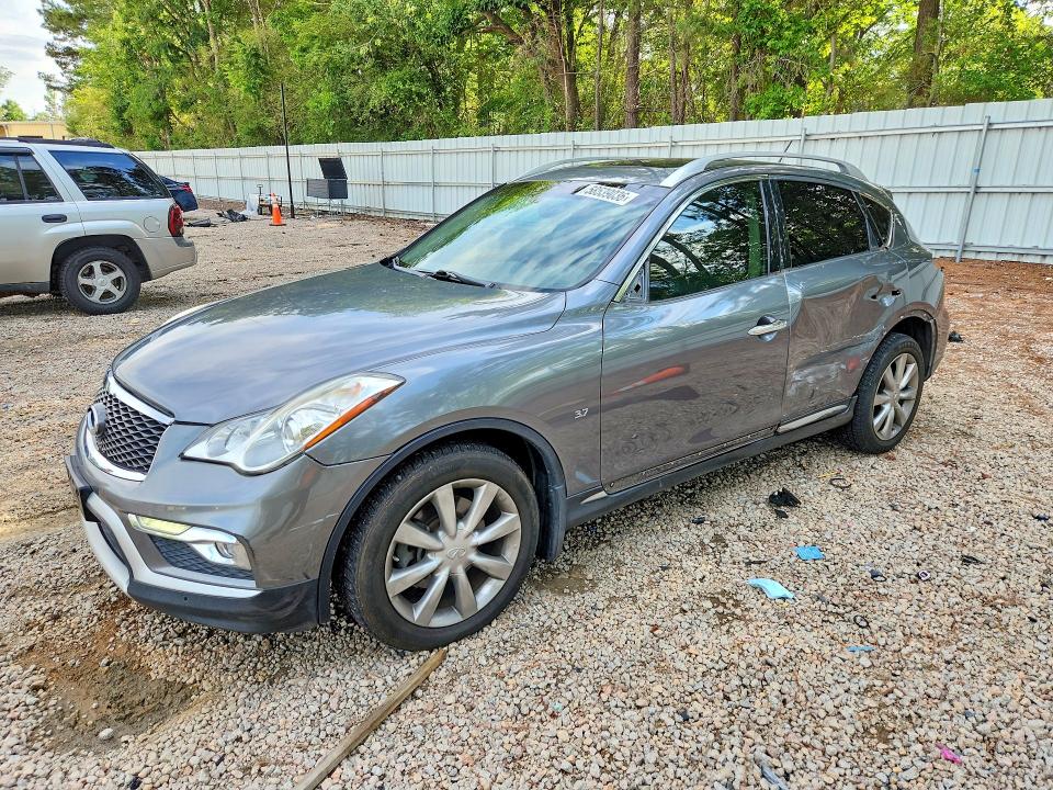 2017 Infiniti Qx50 VIN JN1BJ0RR5HM407472 COPART salvage auction — SIDE, NC - SALVAGE CERTIFICATE OF TITLE, sold $1,900 on 2026-07-31 (photo 1)