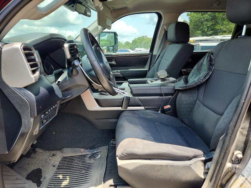 2023 Toyota Tundra VIN 5TFLA5BC0PX002718 COPART salvage auction — WATER/FLOOD, Al - Cert Of Title-Flood Salvage, sold $13,100 on 2026-07-27 (photo 7)